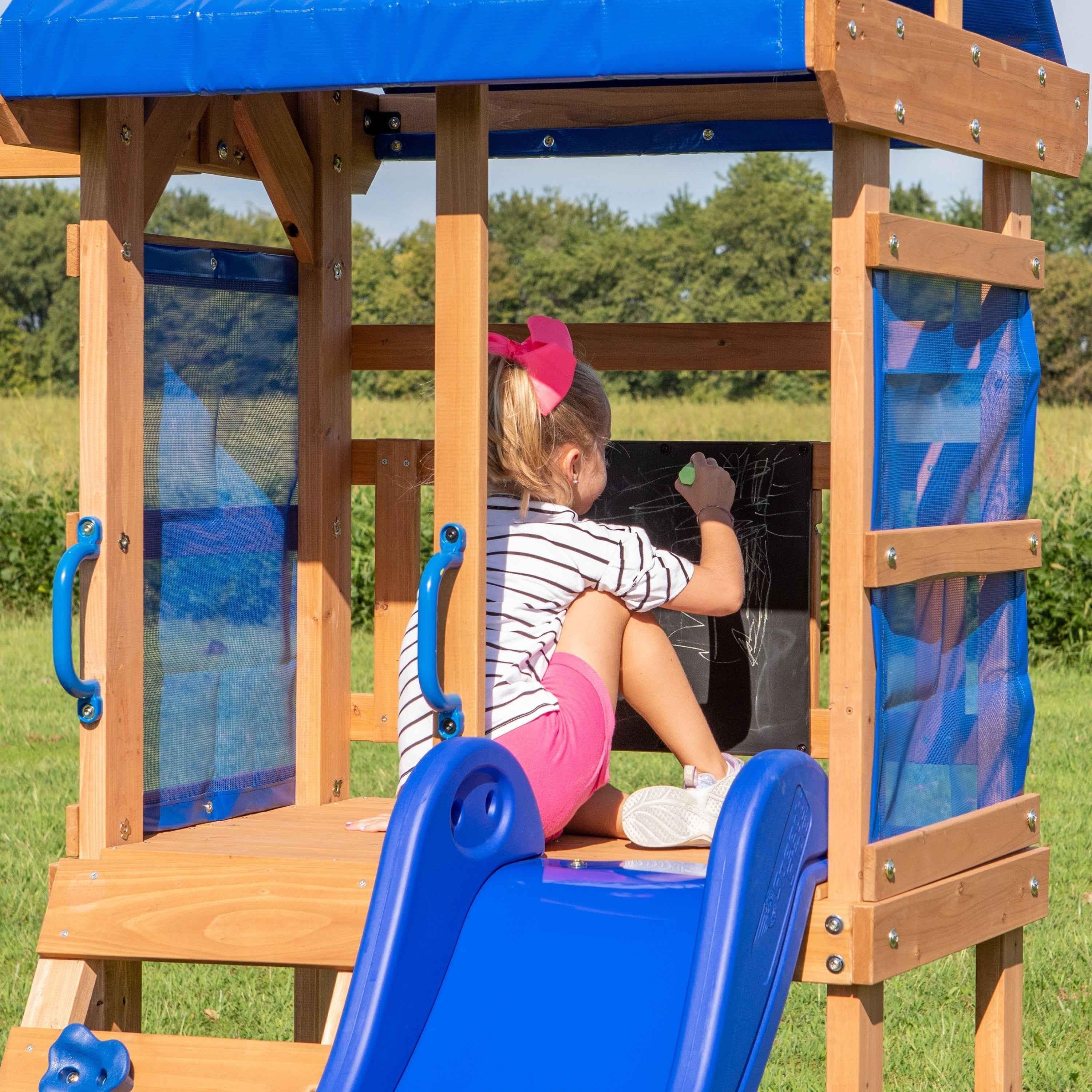 Backyard Discovery Aurora Swing Set.