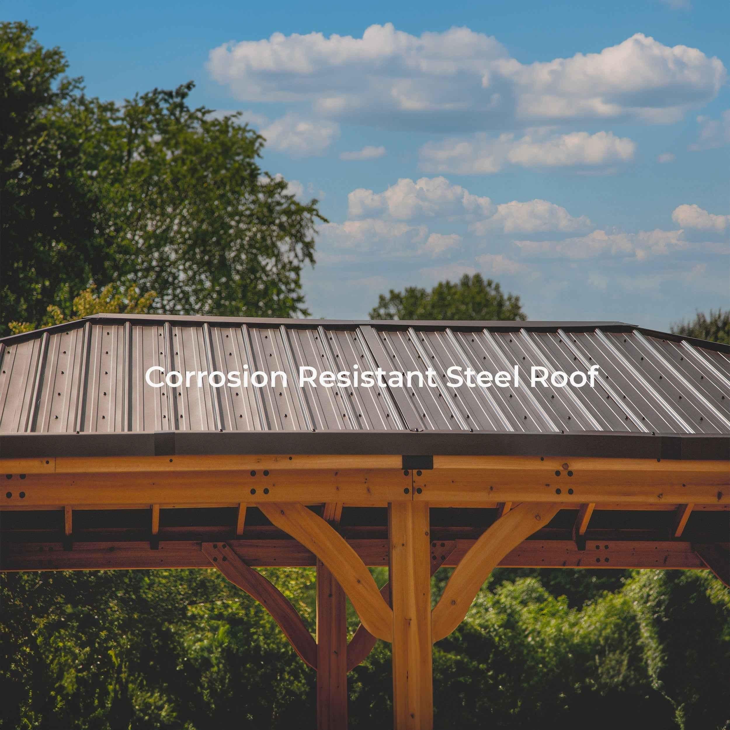 Backyard Discovery 20x12 Barrington Gazebo/Carport.