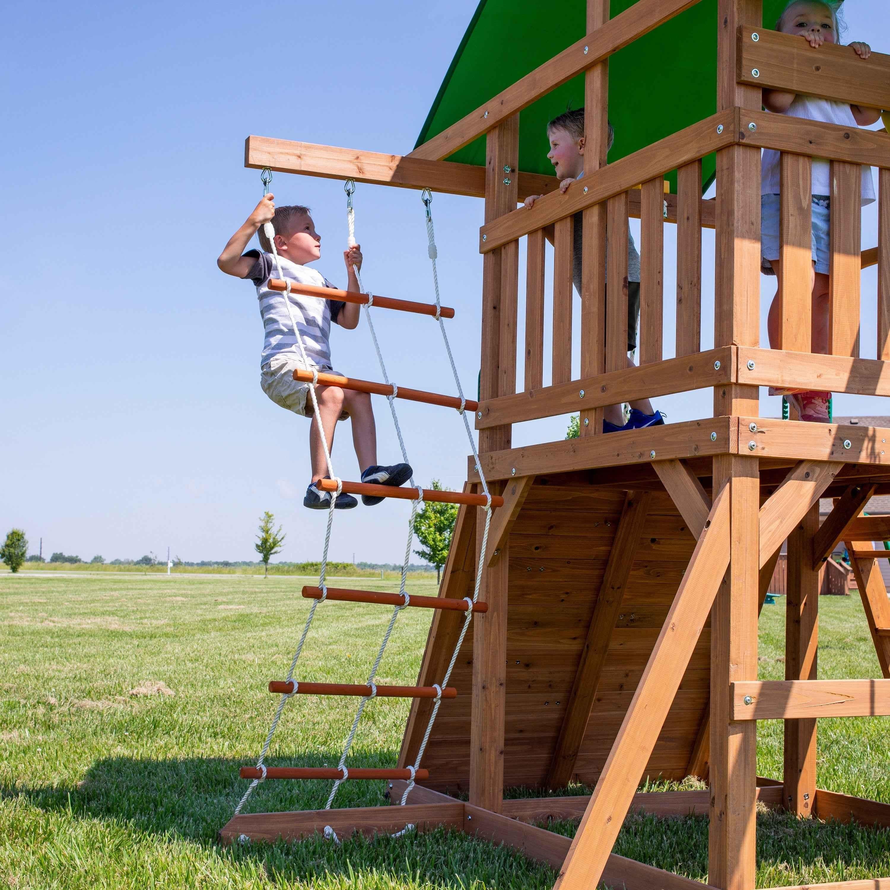 Backyard Discovery Grayson Peak Swing Set.