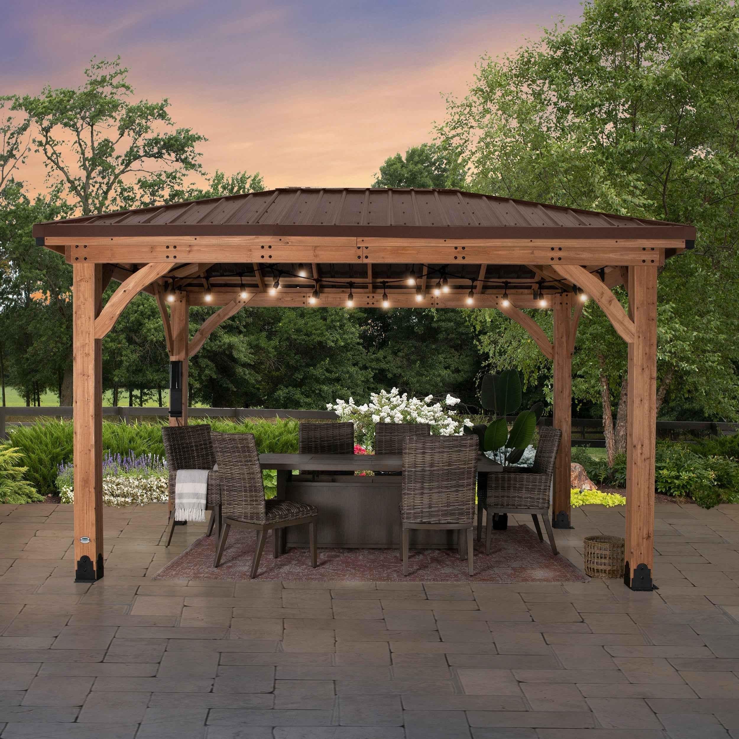 Backyard Discovery 14x10 Cordova Gazebo.