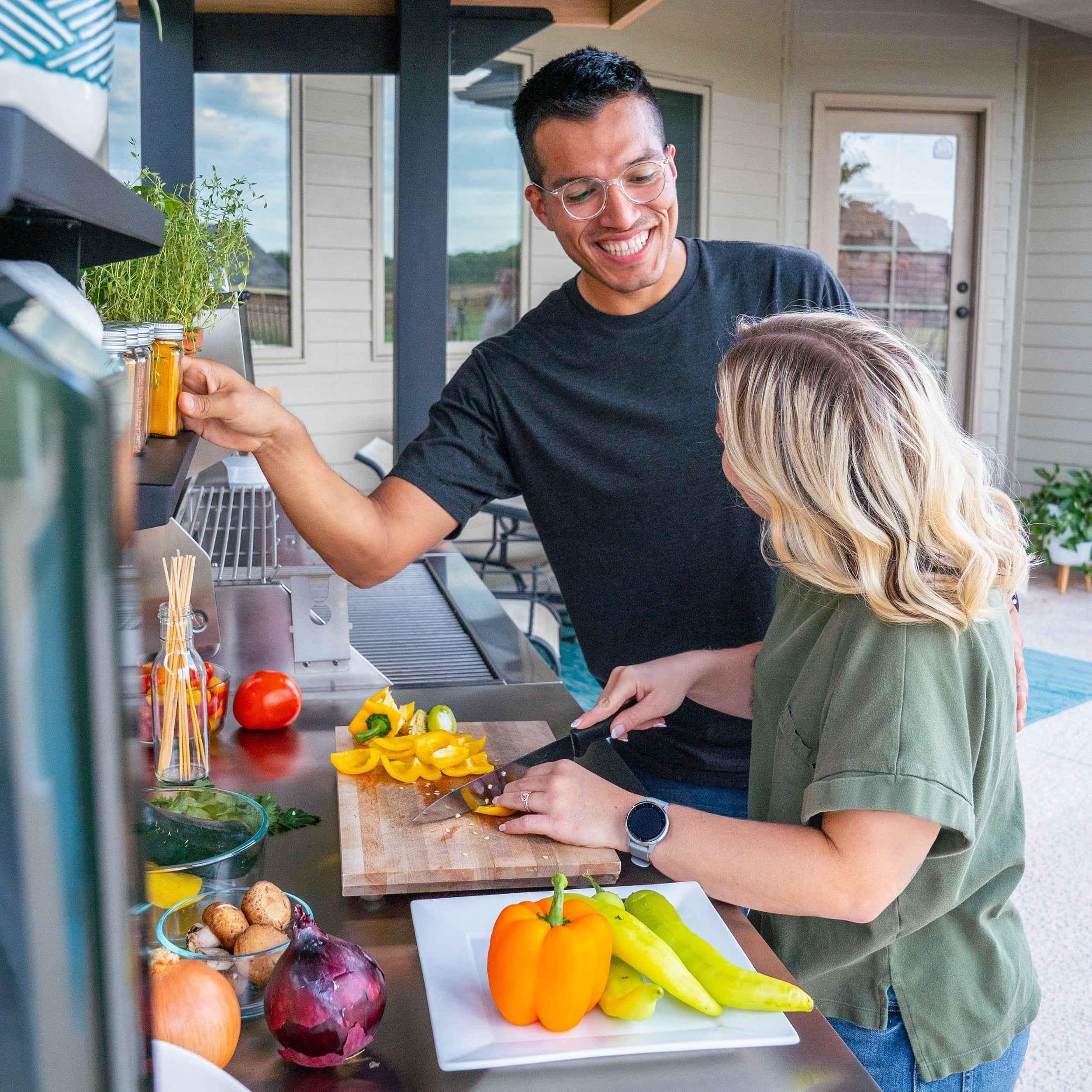 Backyard Discovery Fusion Flame Outdoor Kitchen.