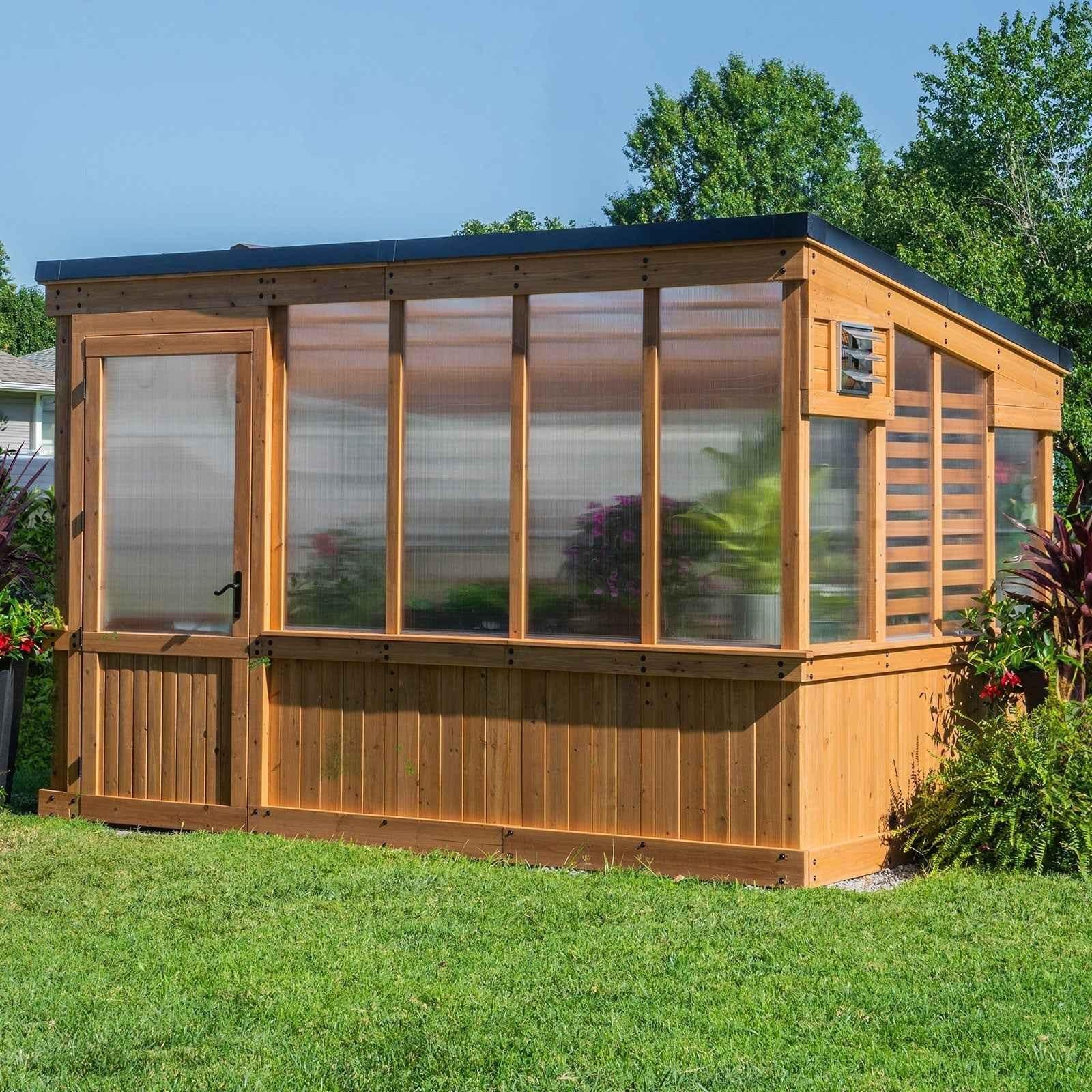 Backyard Discovery 12x7 Zalie Greenhouse.