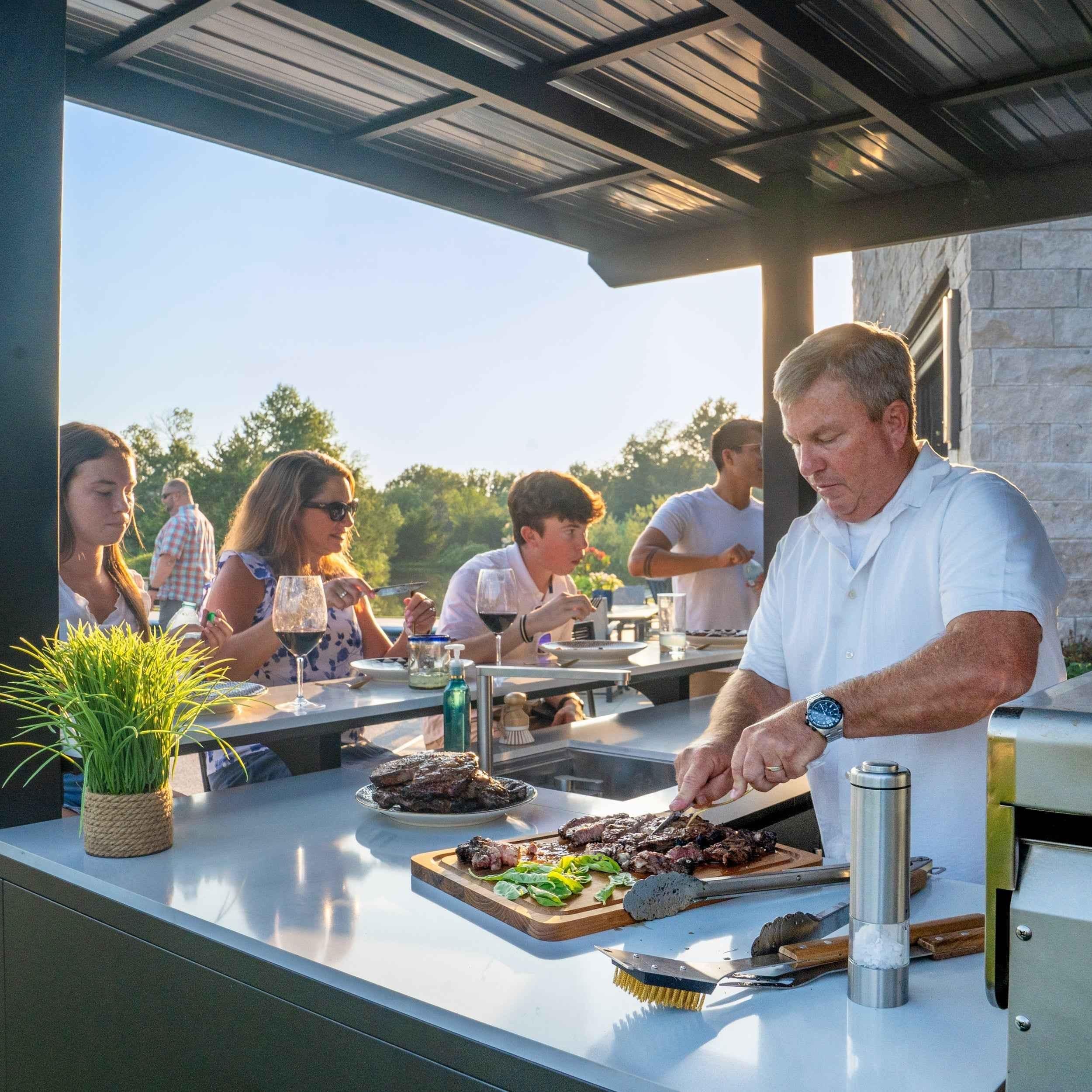 Backyard Discovery Fusion Fire Outdoor Kitchen.