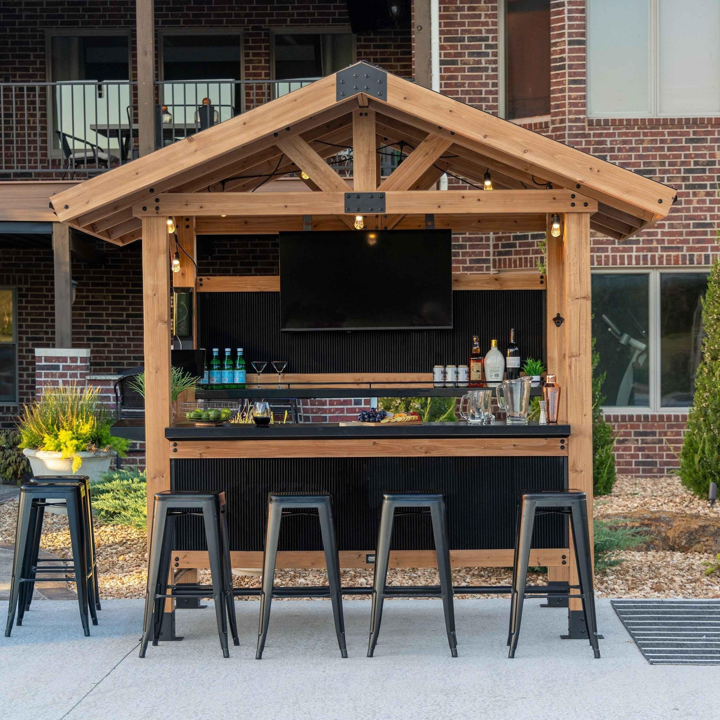 Backyard Discovery Palisade Outdoor Bar.