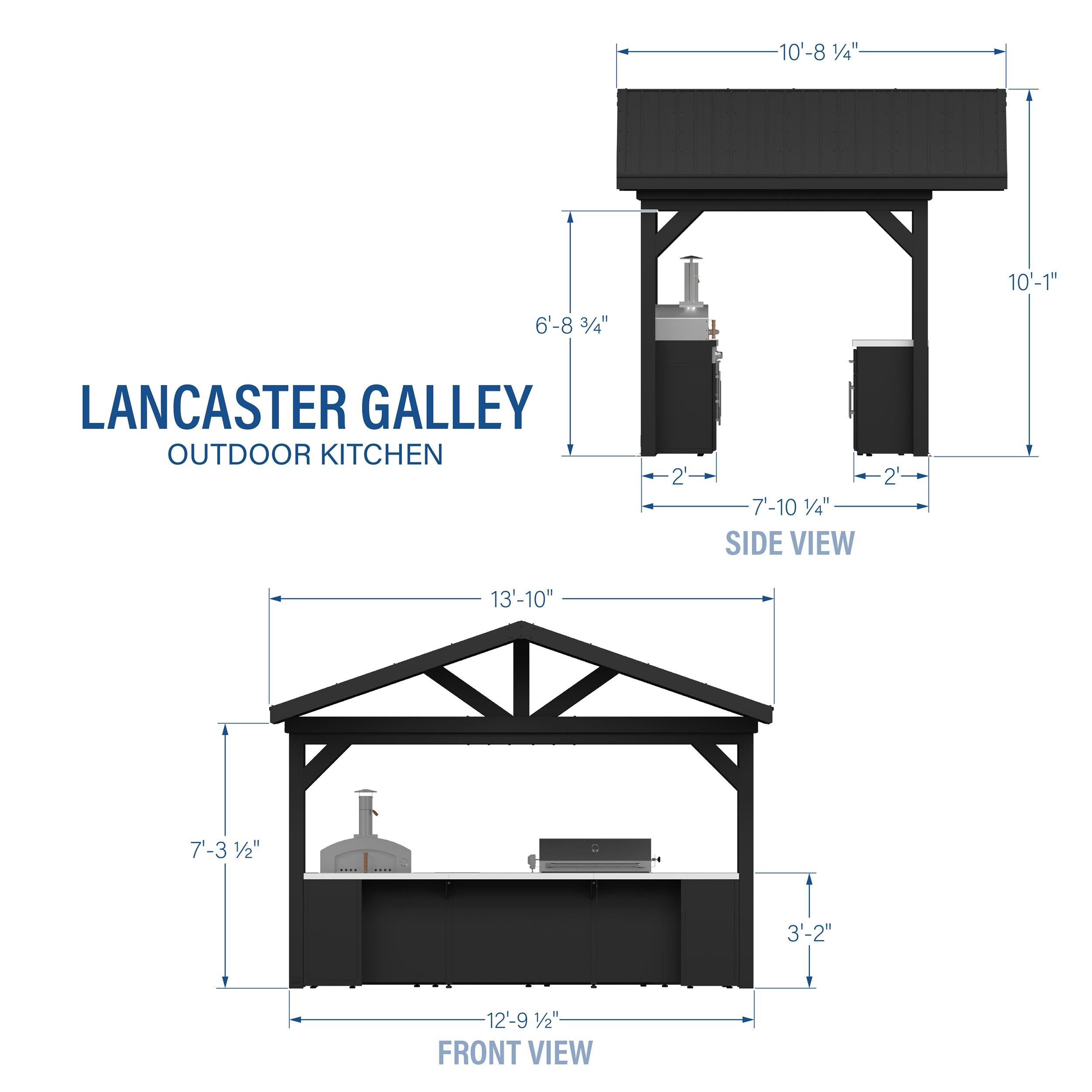 Backyard Discovery Lancaster Galley Outdoor Kitchen.