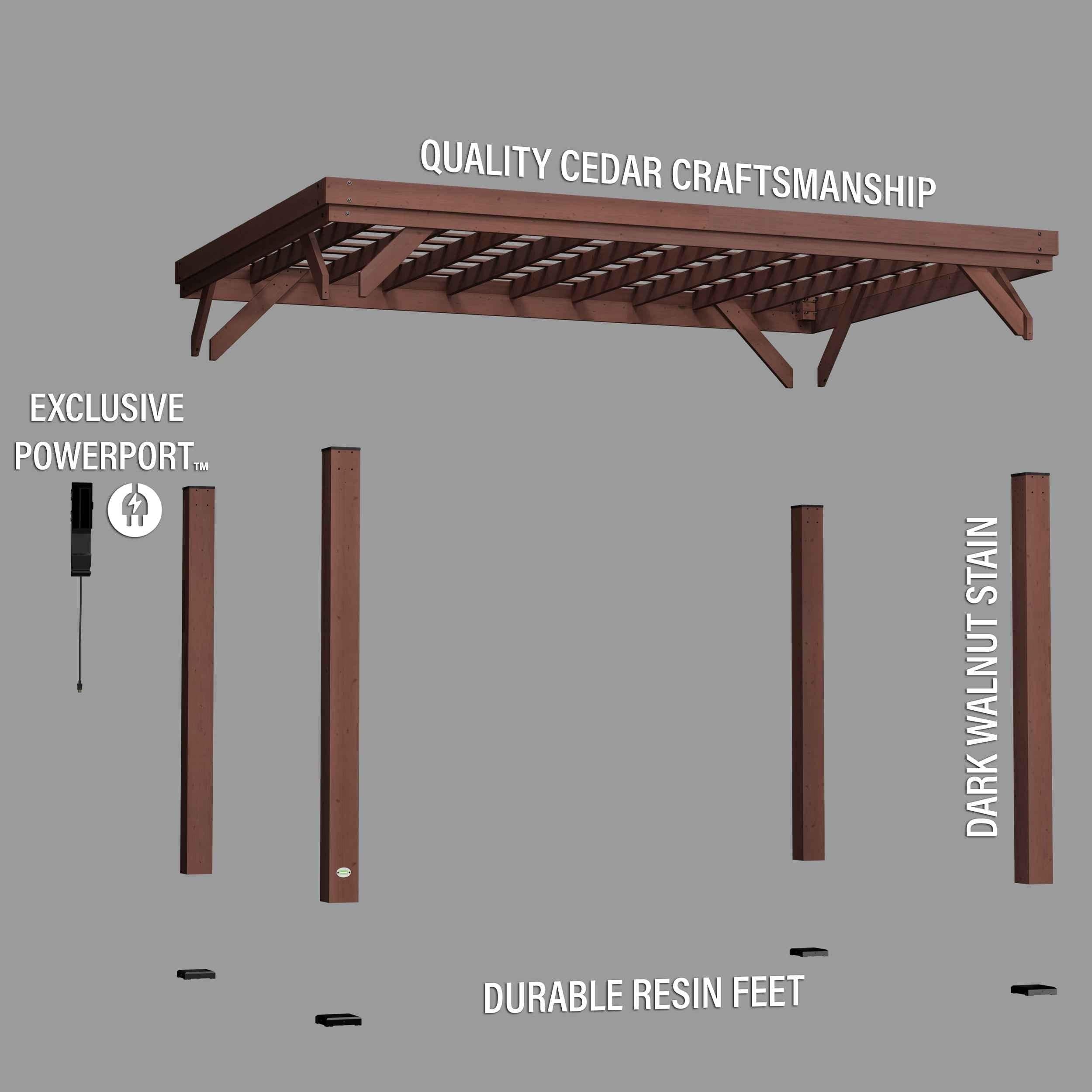 Backyard Discovery 14x10 Brockton Pergola.