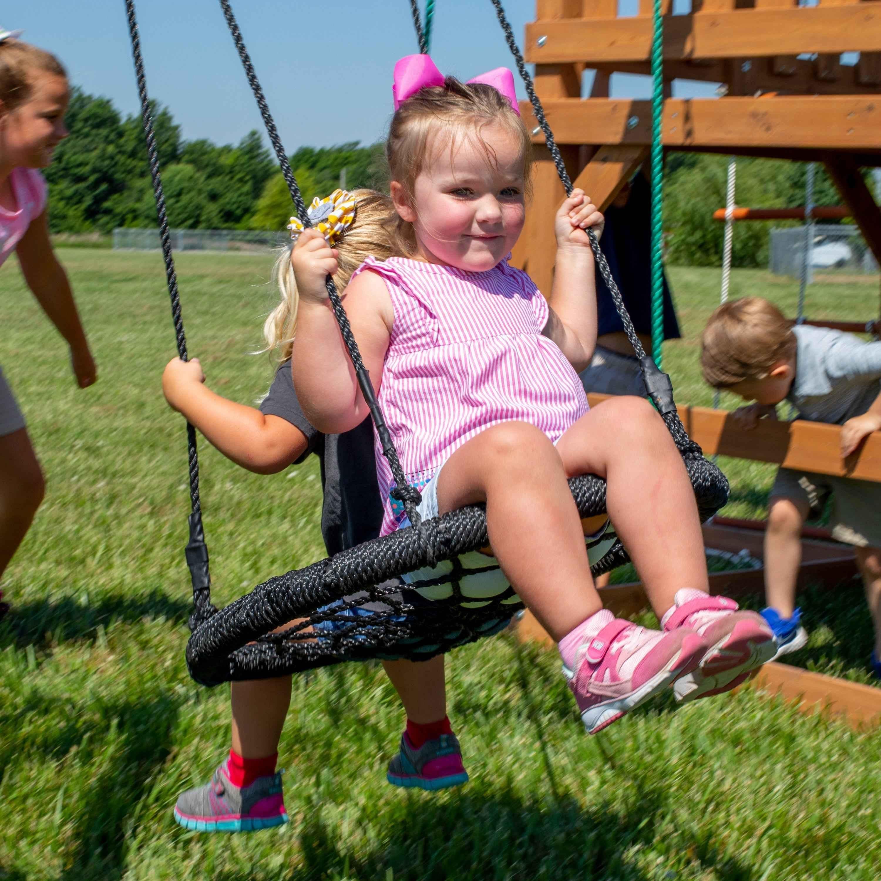 Backyard Discovery Grayson Peak Swing Set.