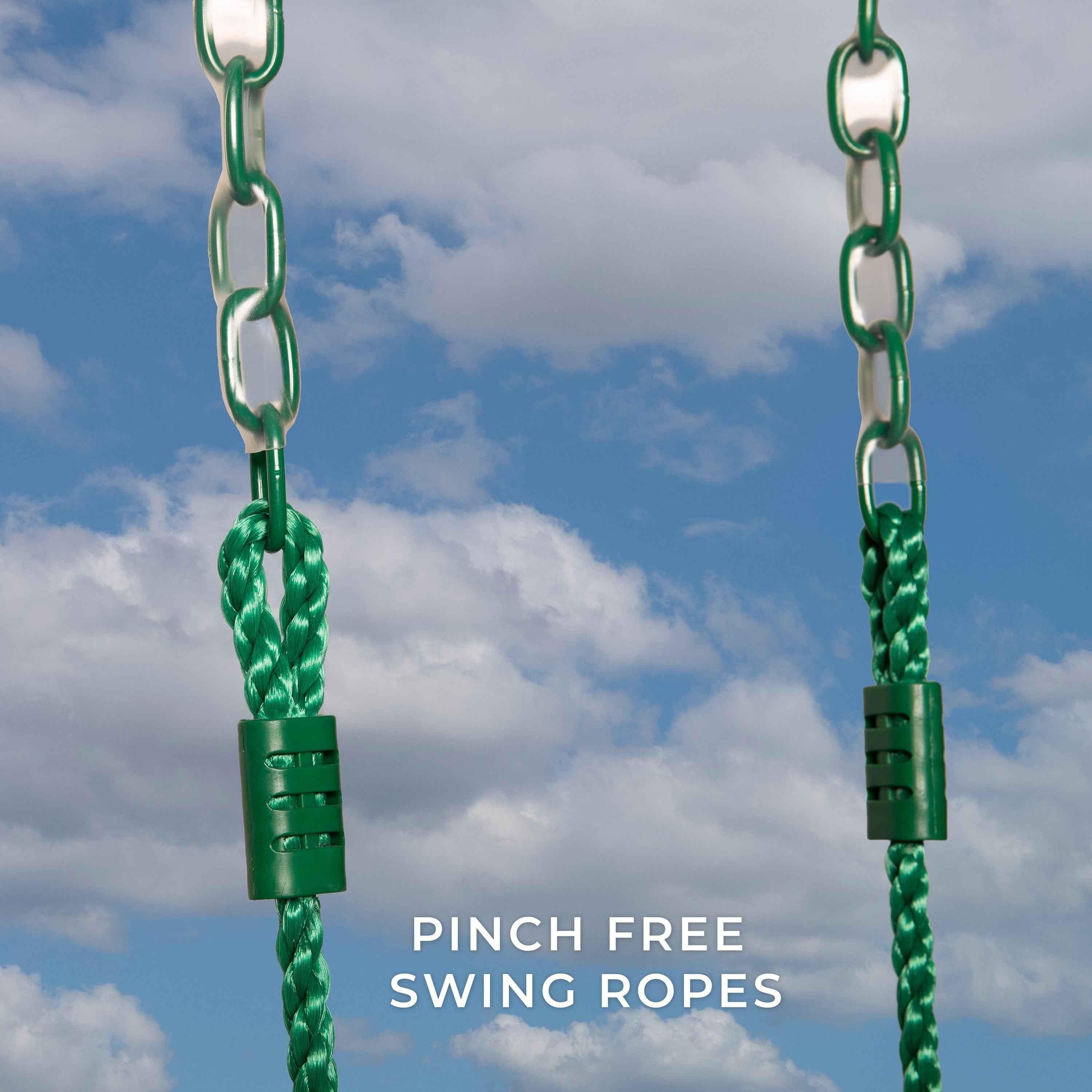 Backyard Discovery Heavy-Duty Durango Swing Set.