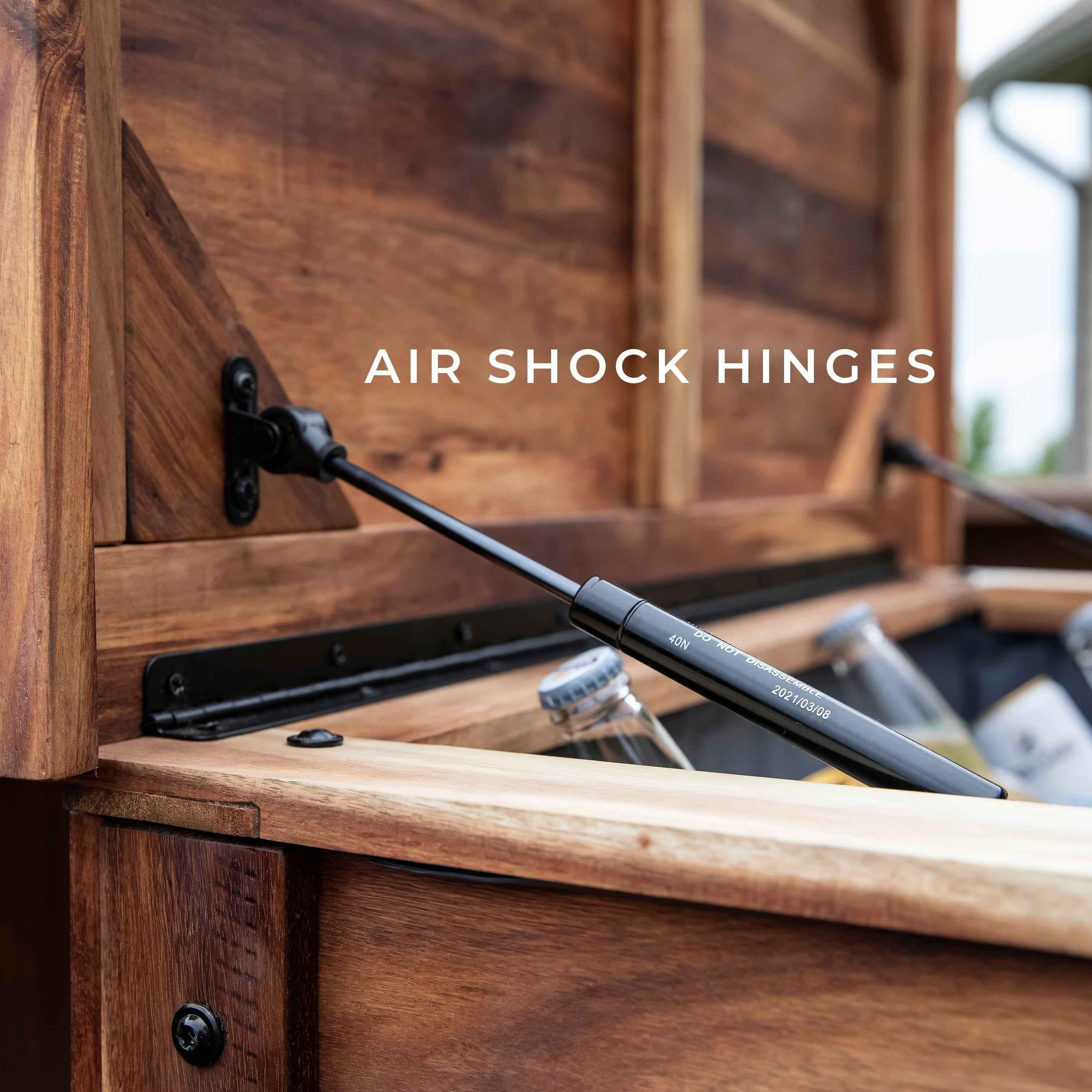 Backyard Discovery 100 Quart Patio Cooler - Acacia.
