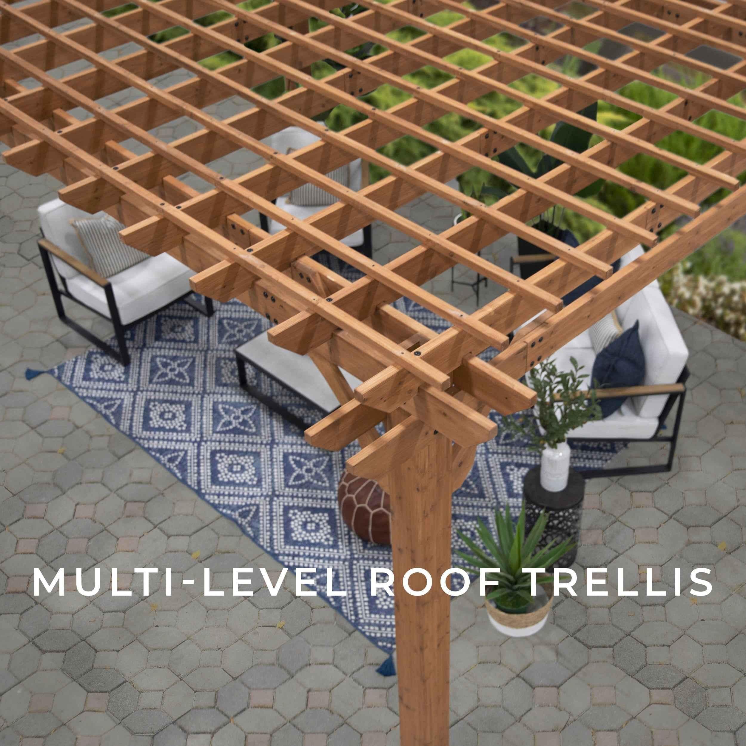 Backyard Discovery 12x12 Beaumont Pergola.