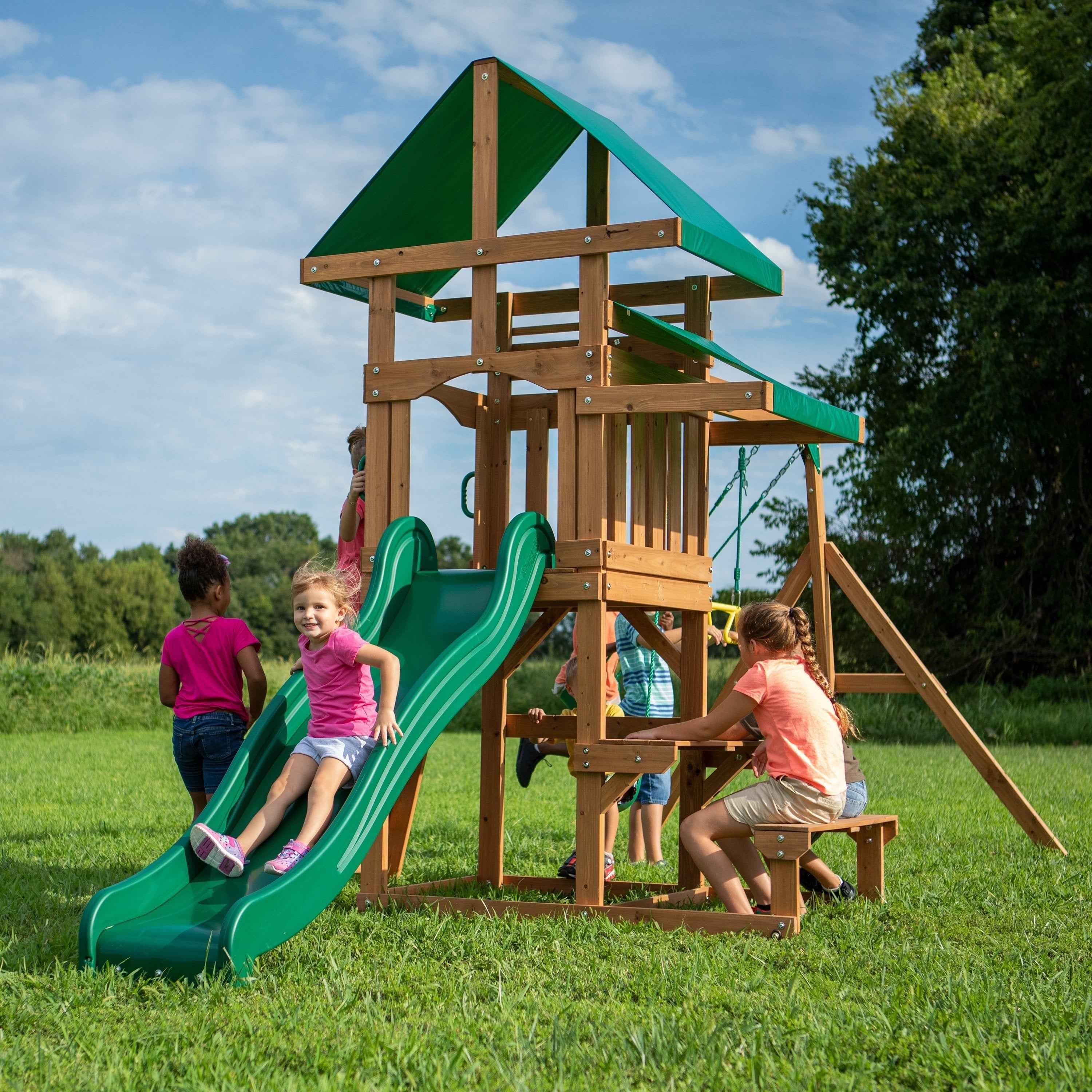Backyard Discovery Belmont Swing Set.