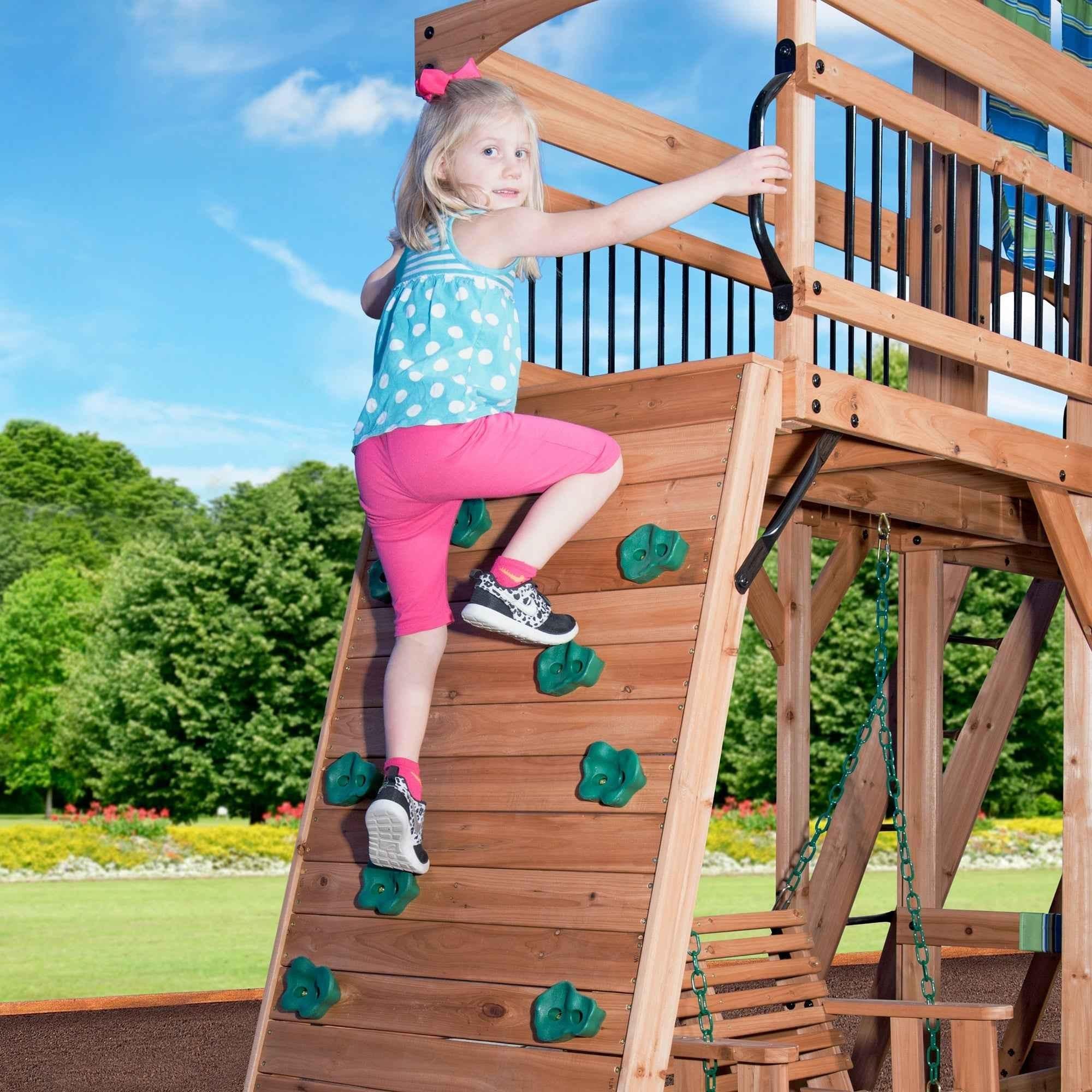 Backyard Discovery Caribbean Swing Set.