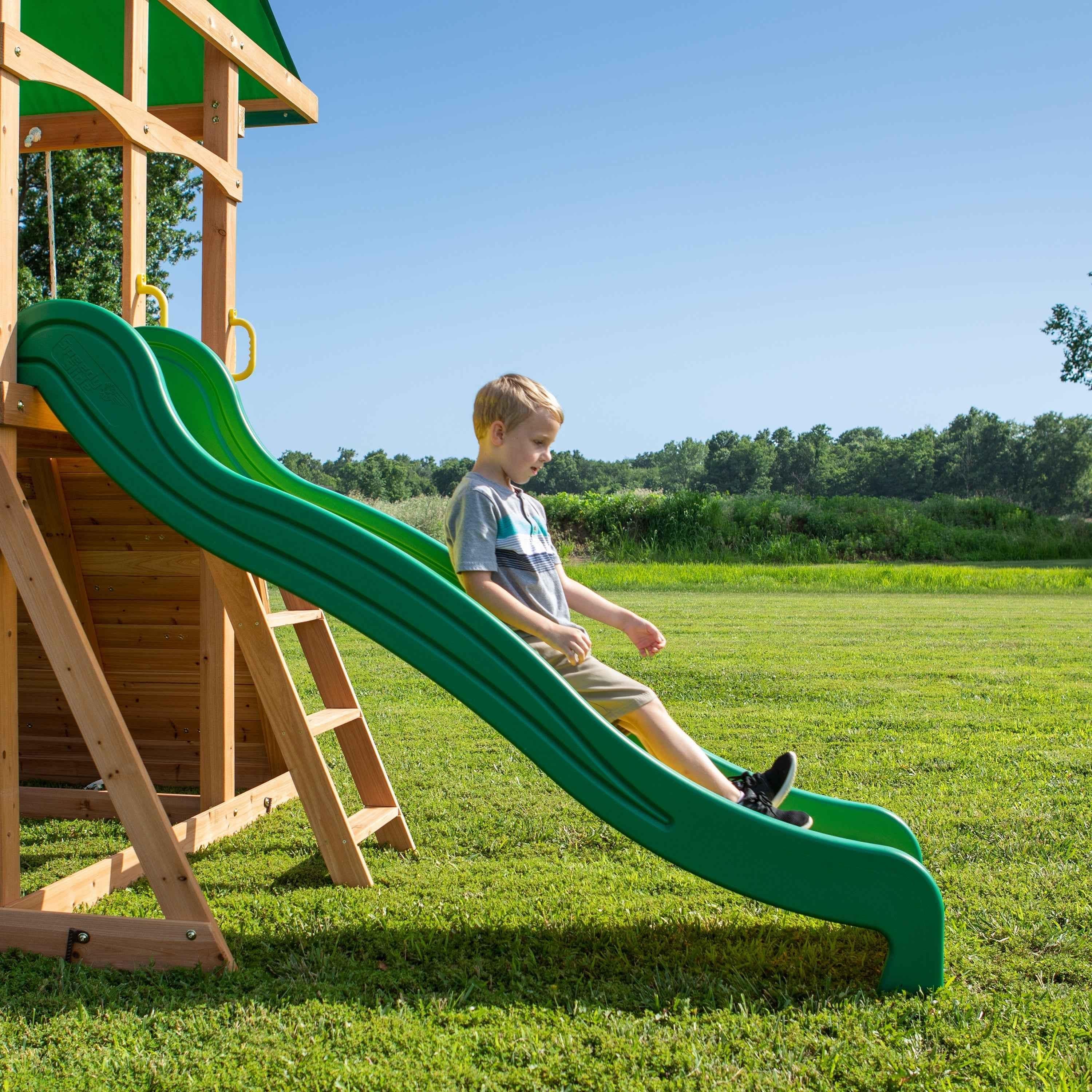 Backyard Discovery Mount McKinley Swing Set.
