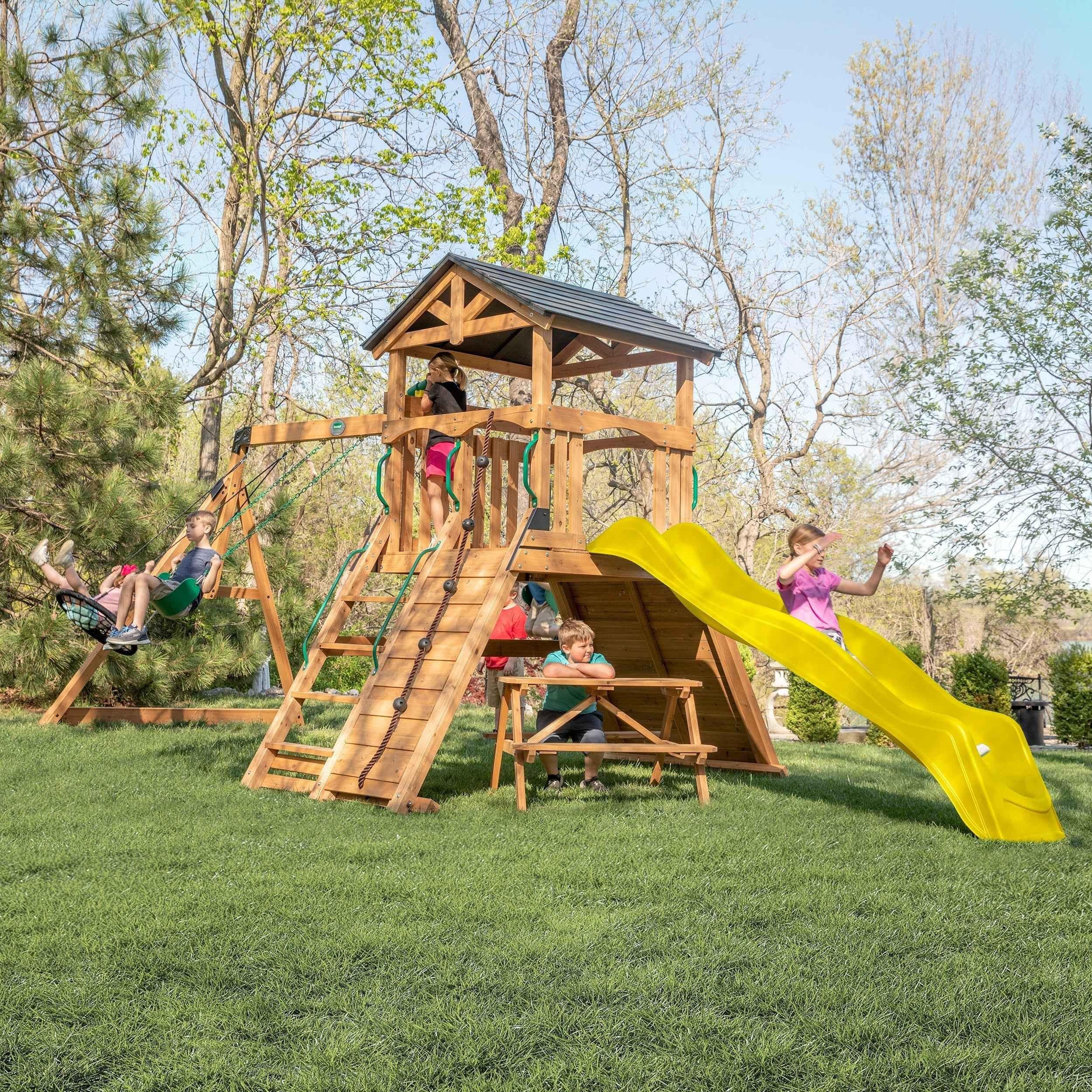 Backyard Discovery Endeavor II Swing Set
