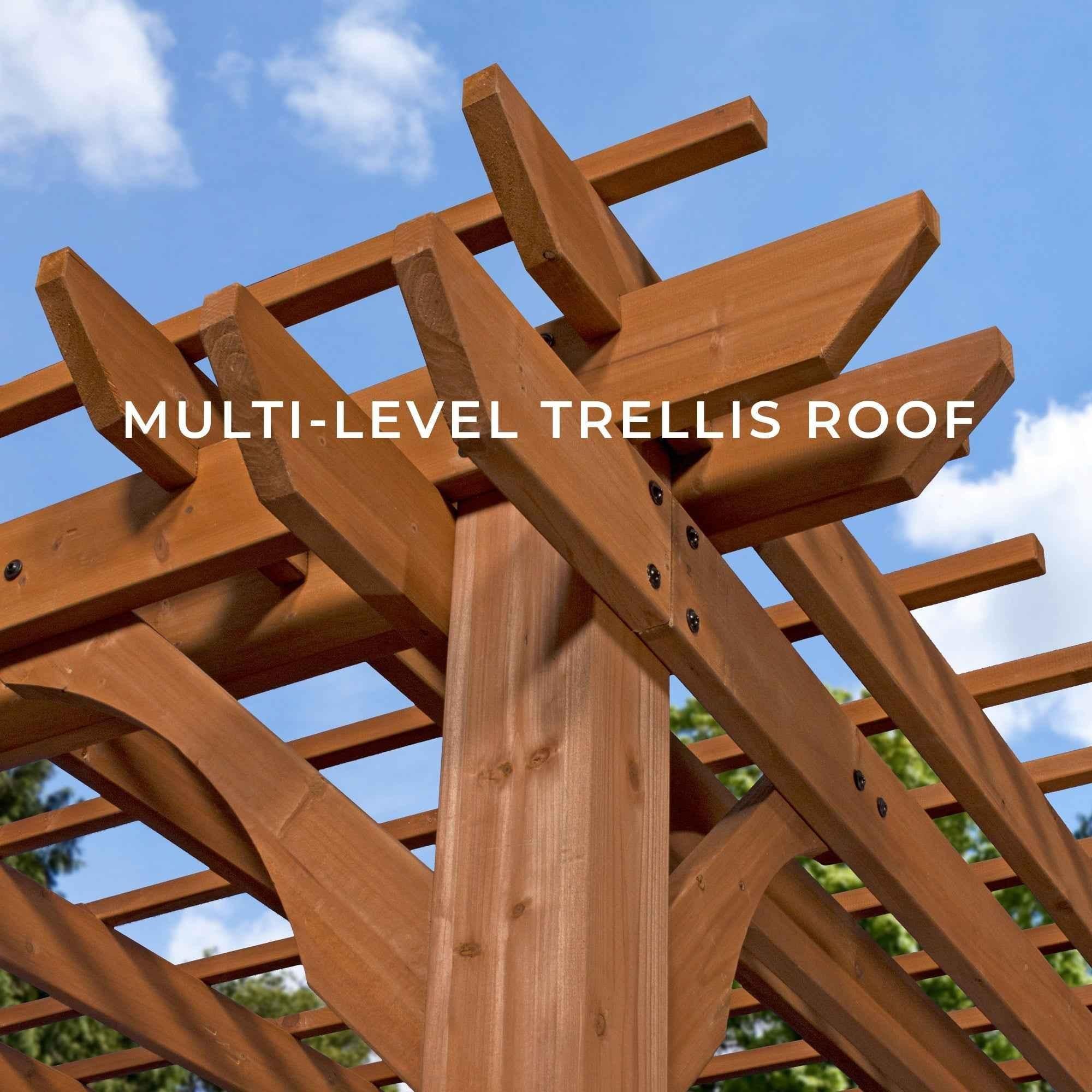 Backyard Discovery 10x10 Beaumont Pergola.