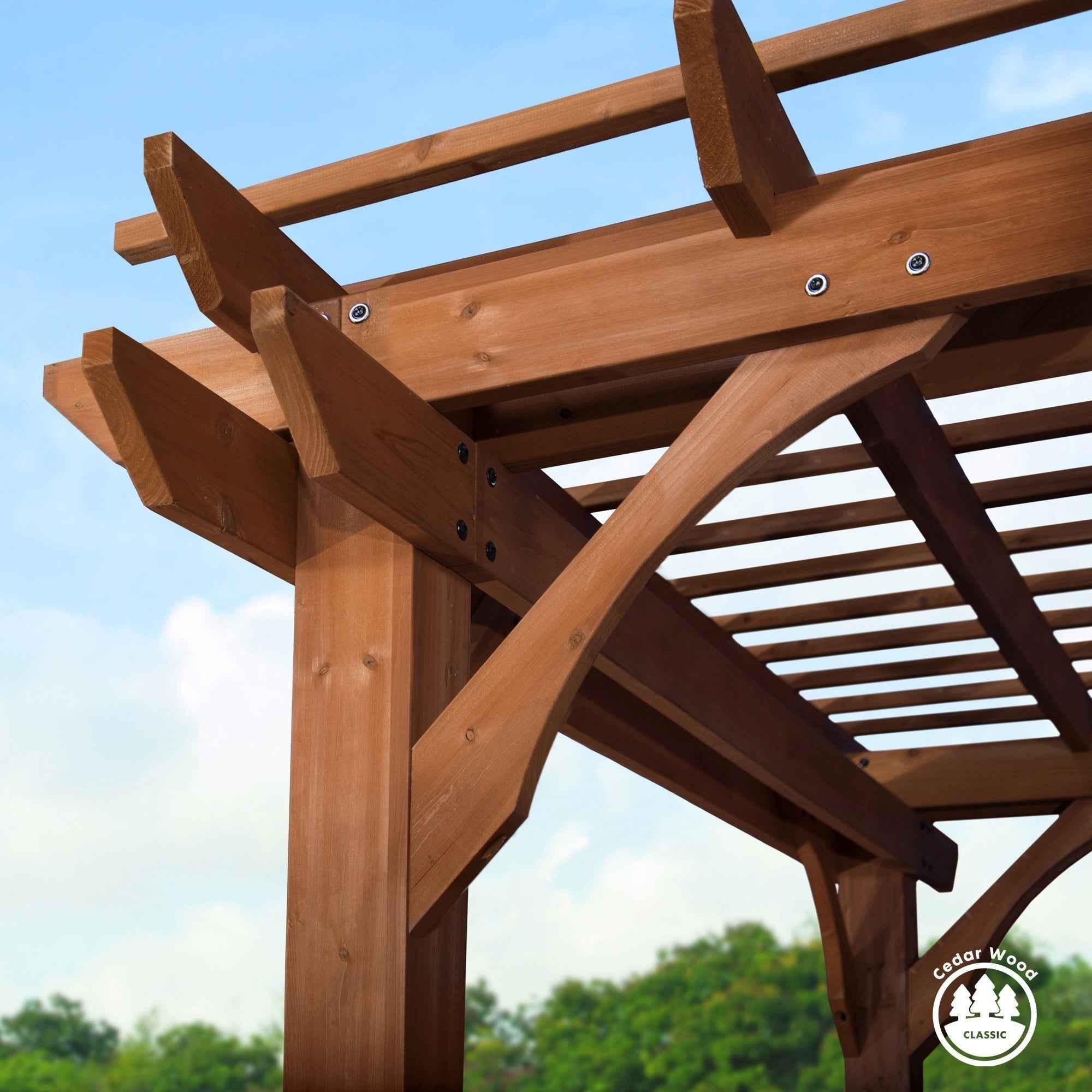 Backyard Discovery 10x10 Beaumont Pergola.