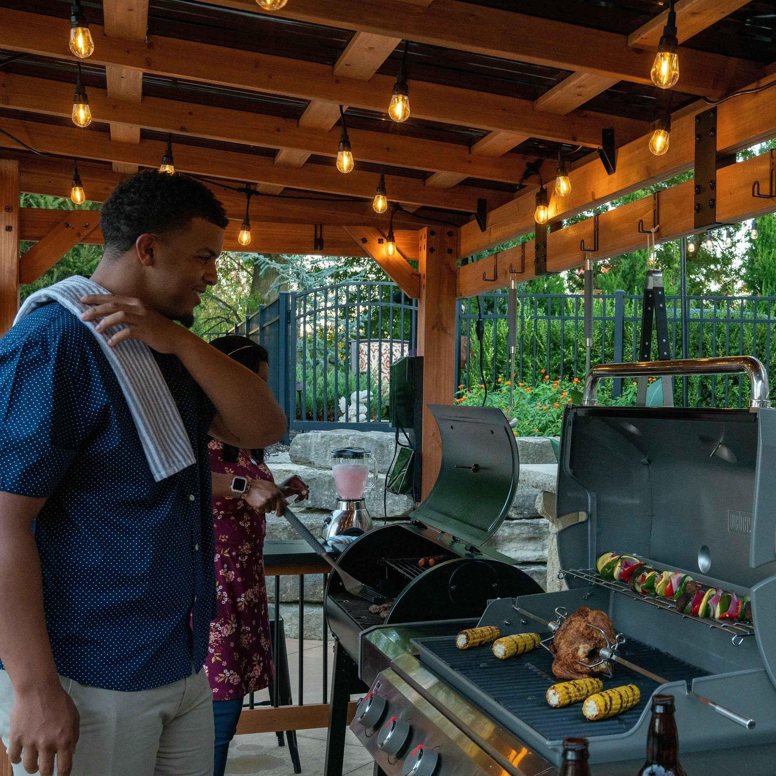 Backyard Discovery Saxony XL Grill Gazebo.