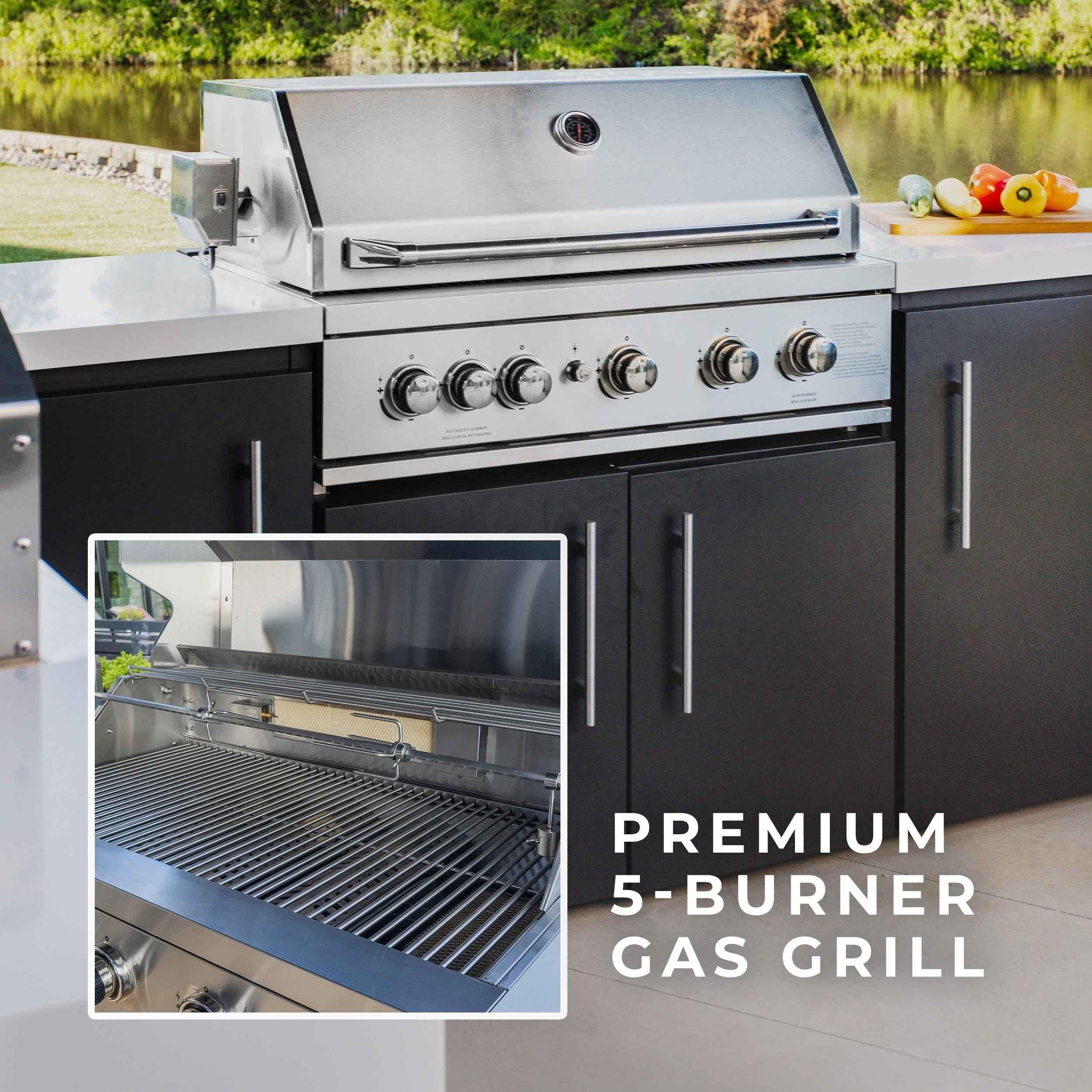Backyard Discovery Fusion Fire Outdoor Kitchen.