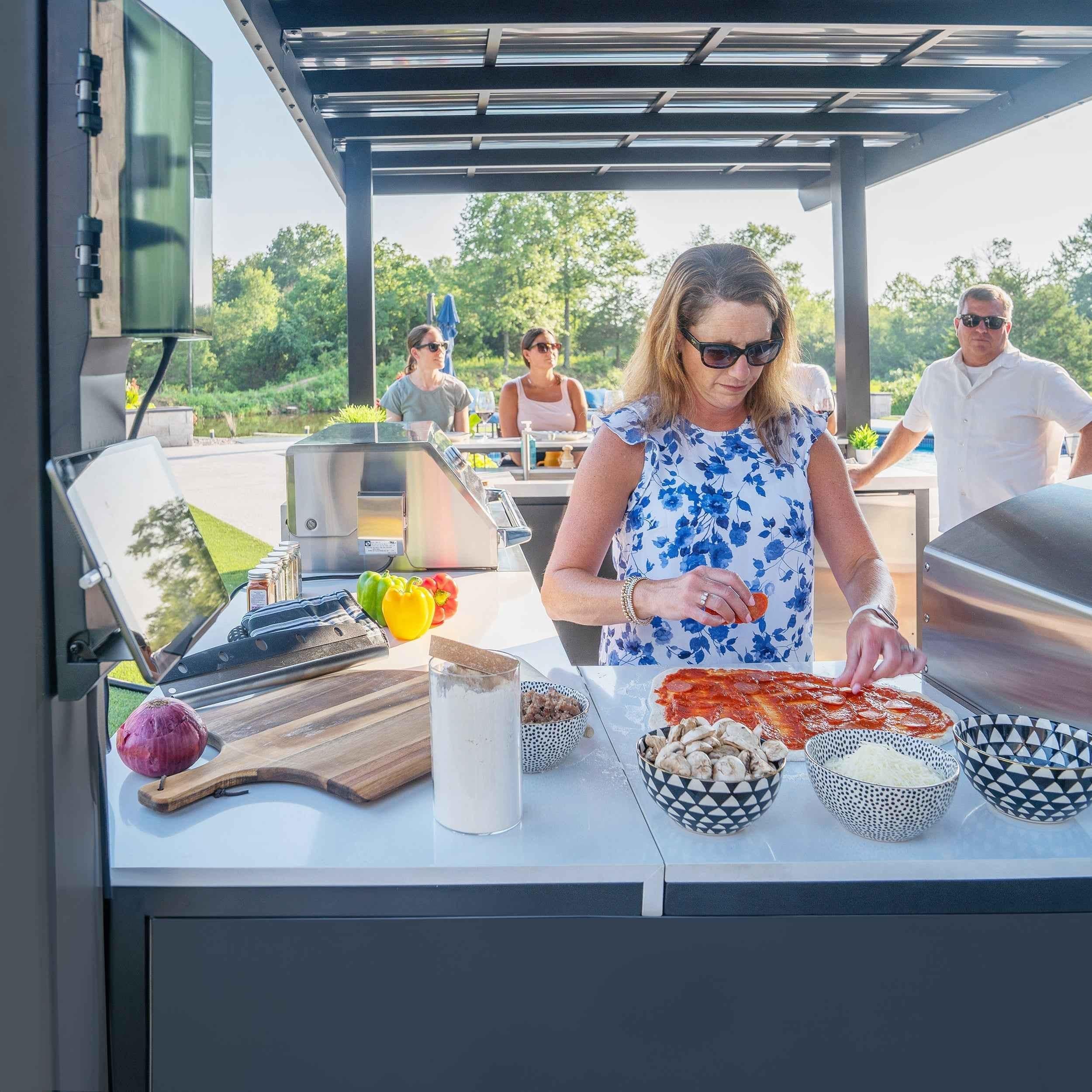 Backyard Discovery Fusion Fire Outdoor Kitchen