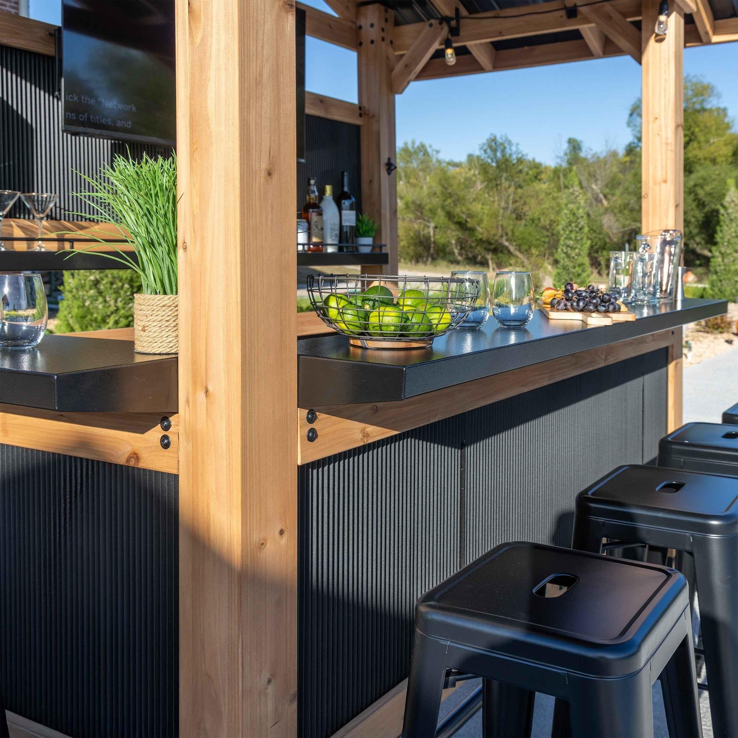 Backyard Discovery Palisade Outdoor Bar.