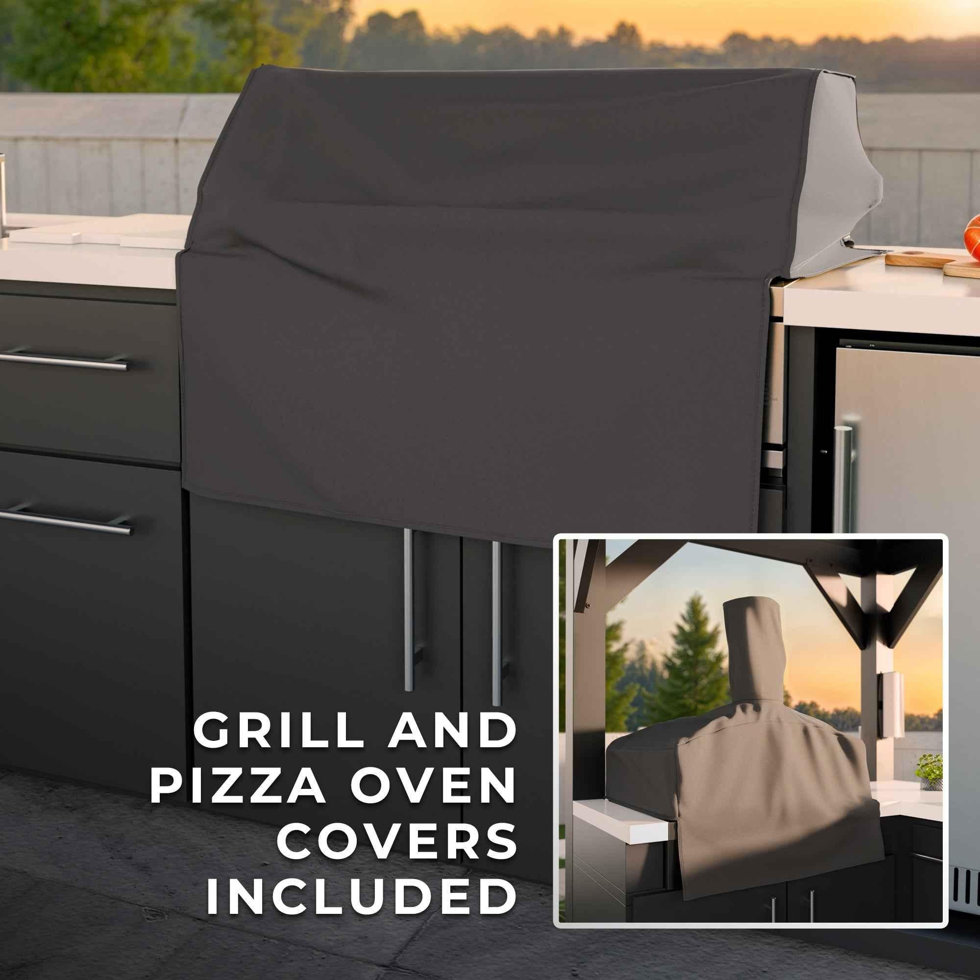 Backyard Discovery Lancaster L-Shape Outdoor Kitchen.