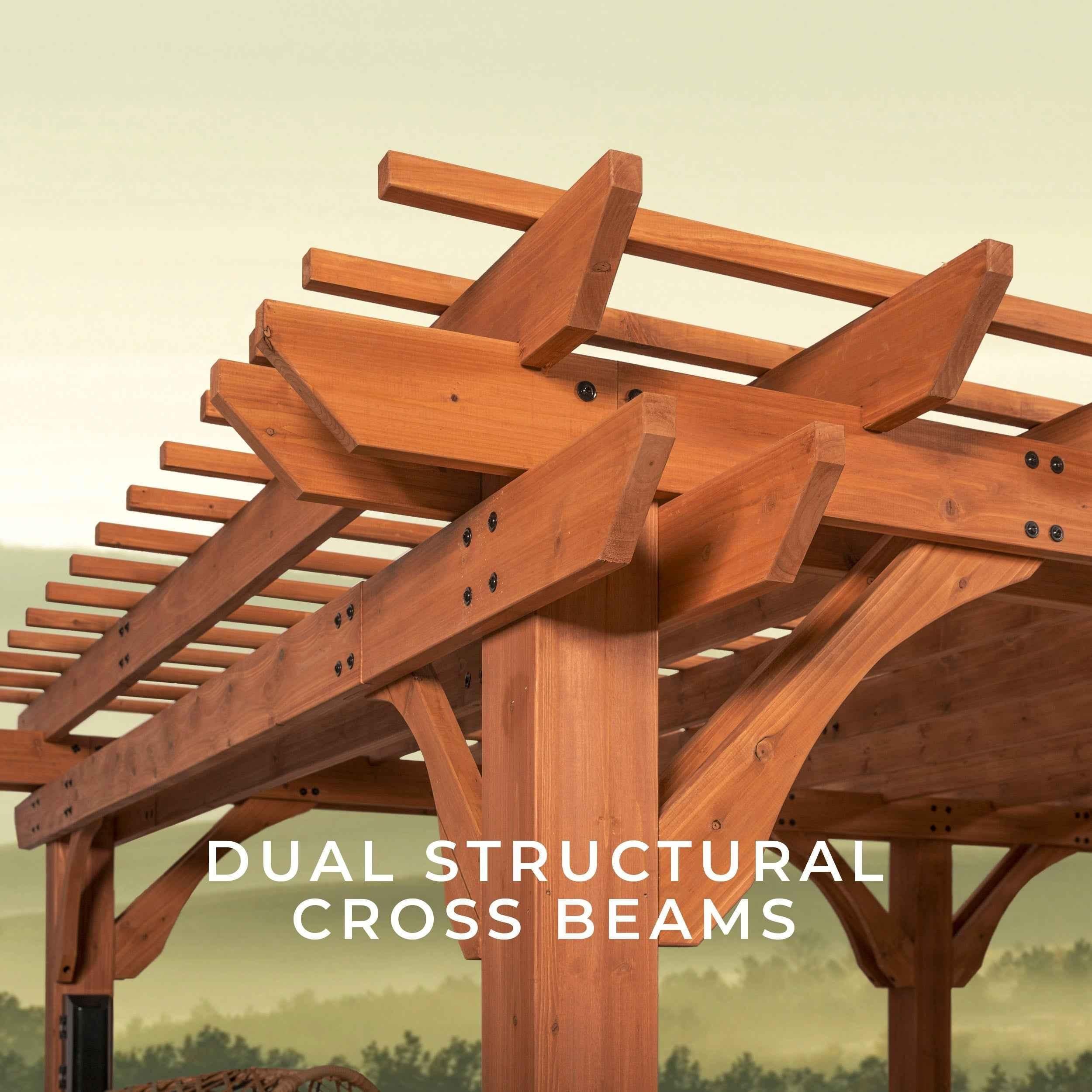 Backyard Discovery 12x12 Beaumont Pergola.