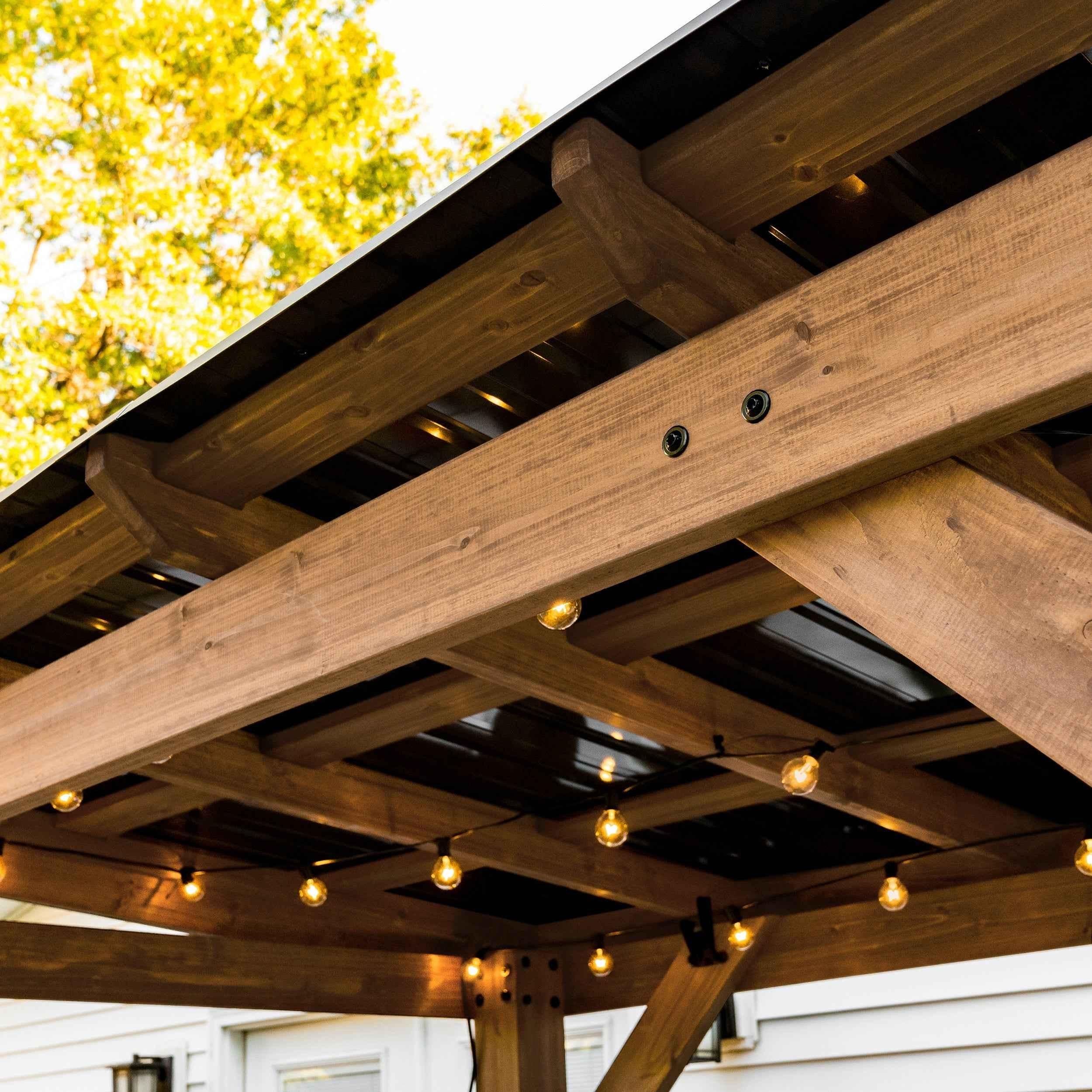 Backyard Discovery Saxony Grill Gazebo.