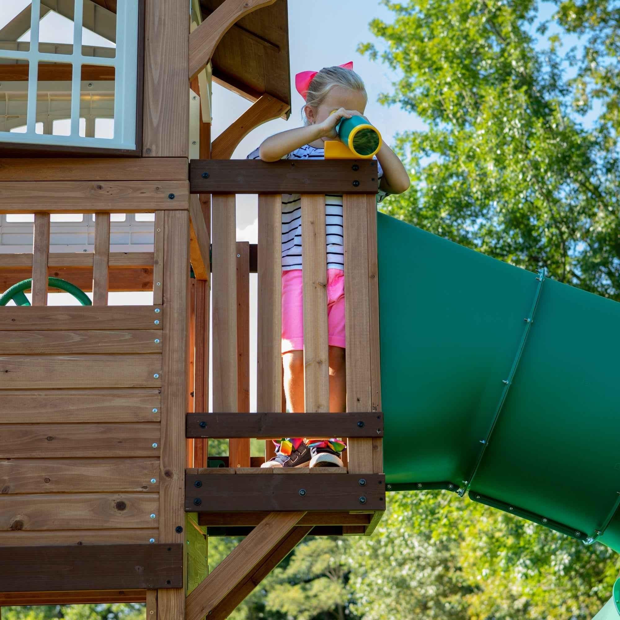 Backyard Discovery Bristol Point Swing Set.