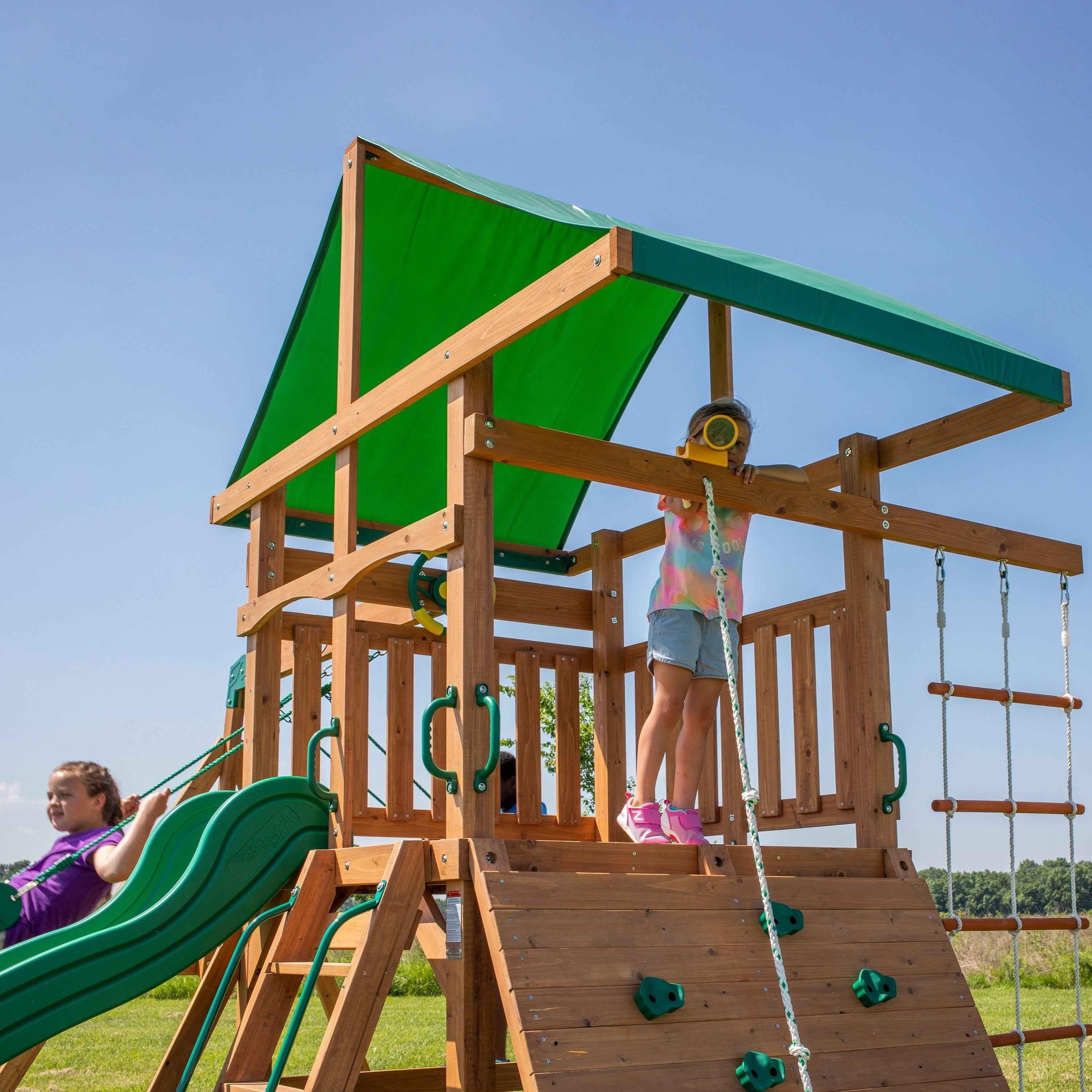 Backyard Discovery Grayson Peak Swing Set.