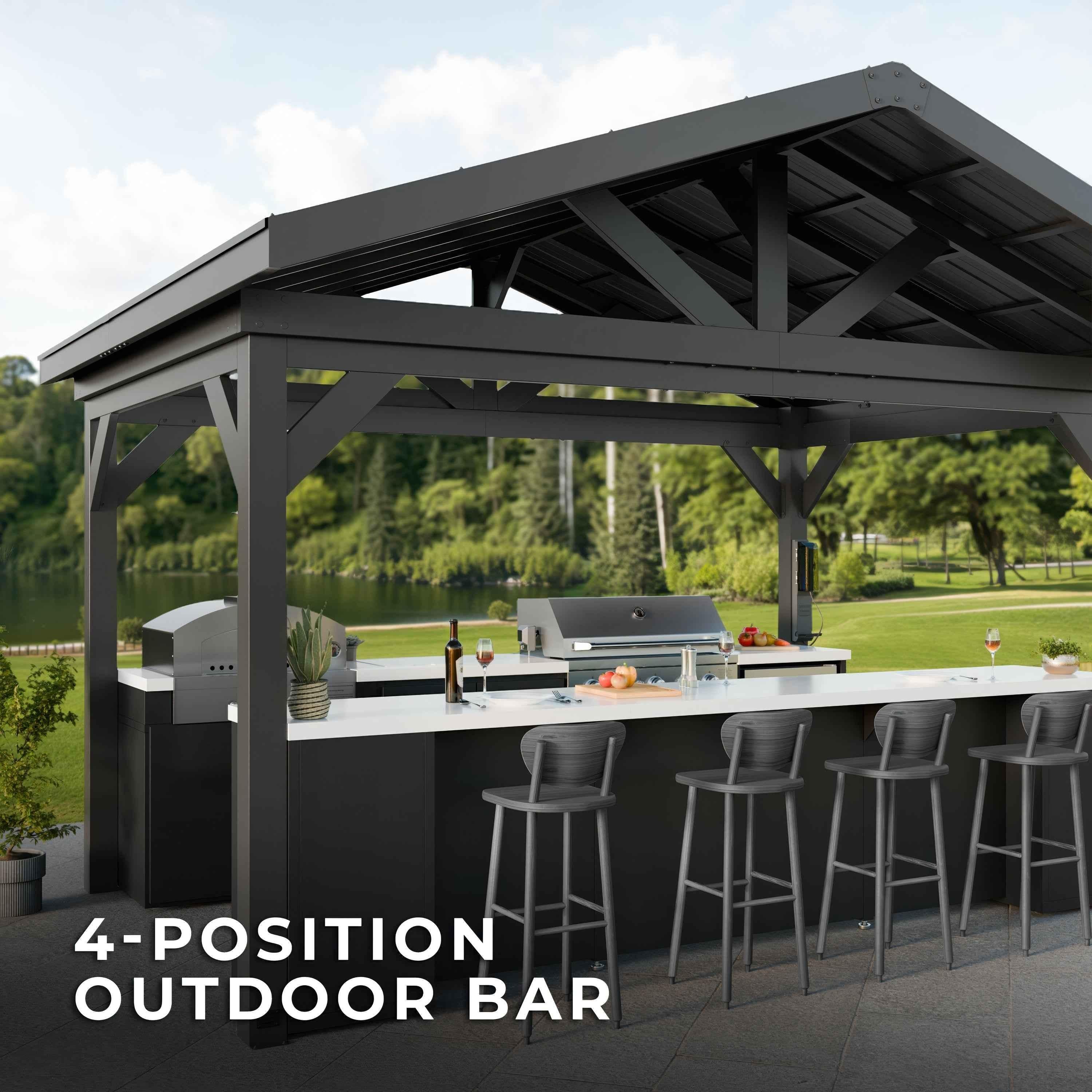 Backyard Discovery Lancaster Galley Outdoor Kitchen.