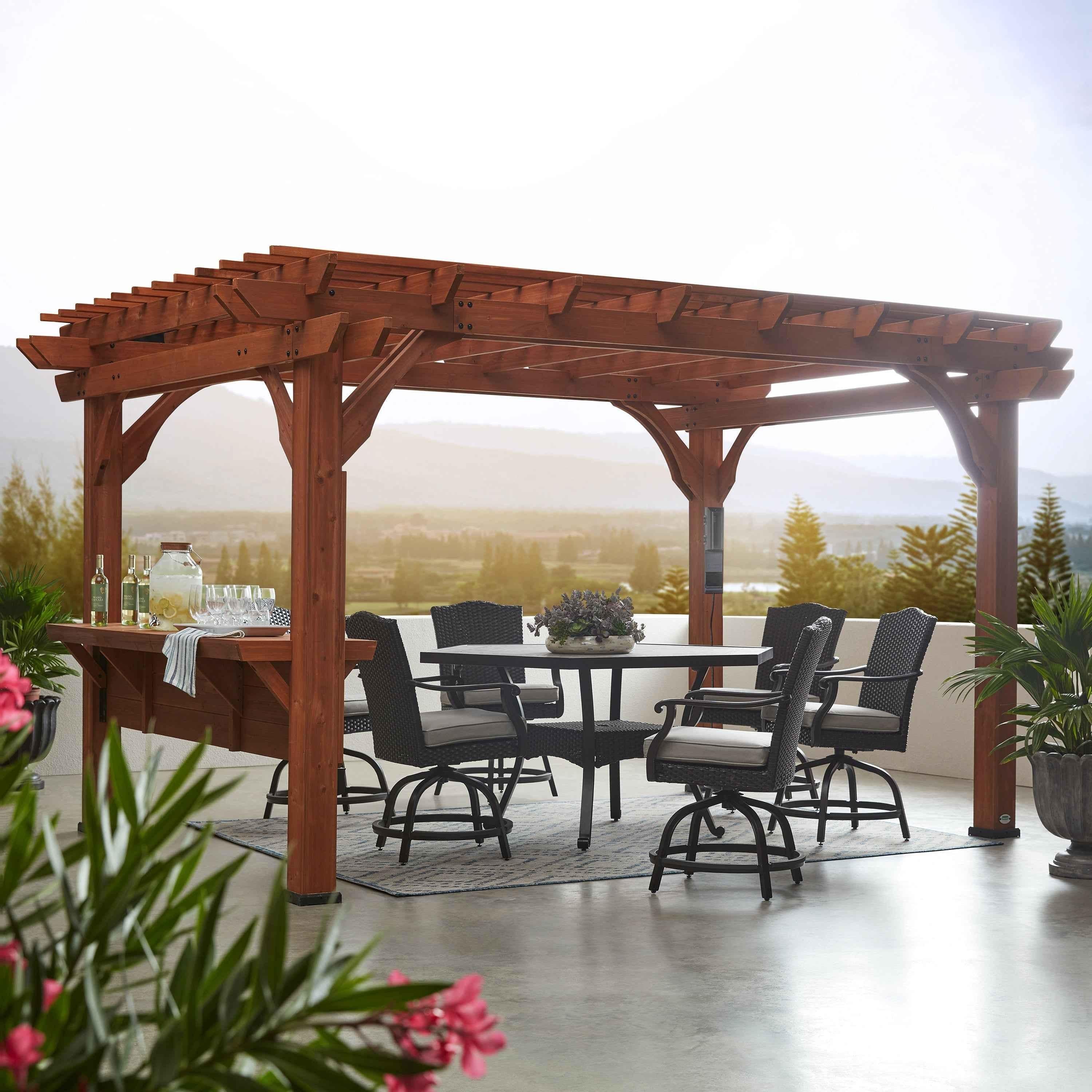 Backyard Discovery 14x10 Ashland Pergola.