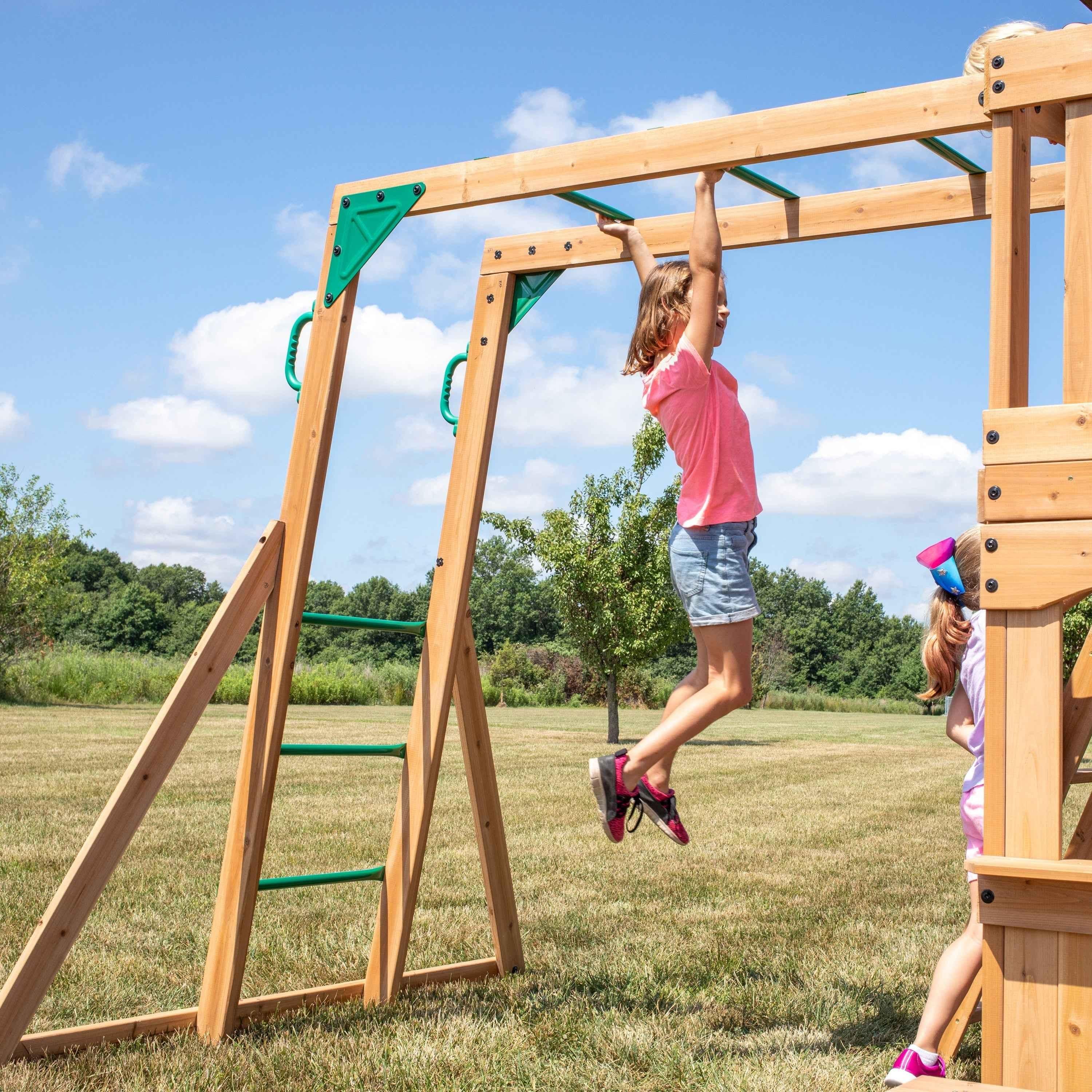 Backyard Discovery Montpelier Swing Set.
