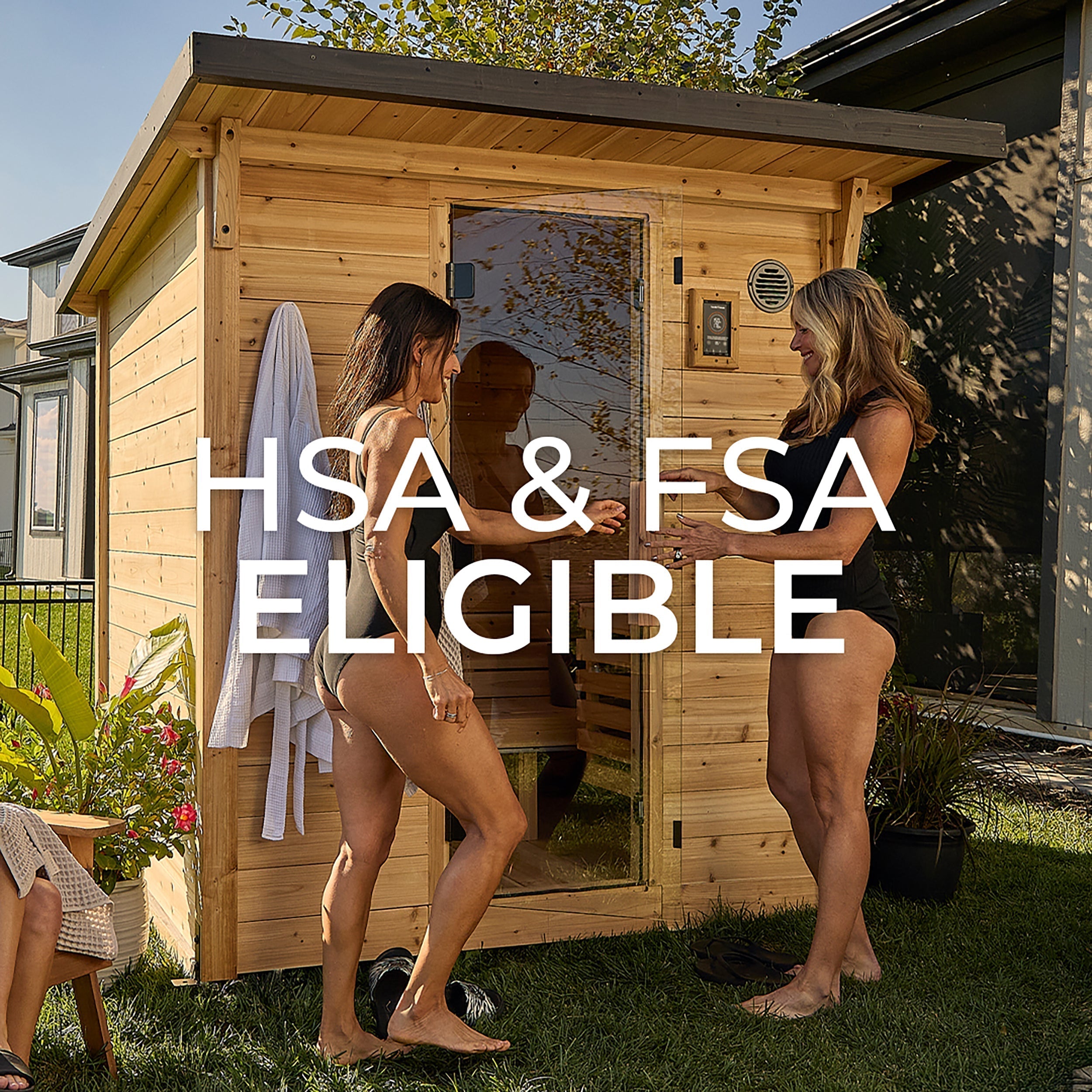 Henley Outdoor Cabin Sauna – 4-6 Person - Shipping Included - Saunas